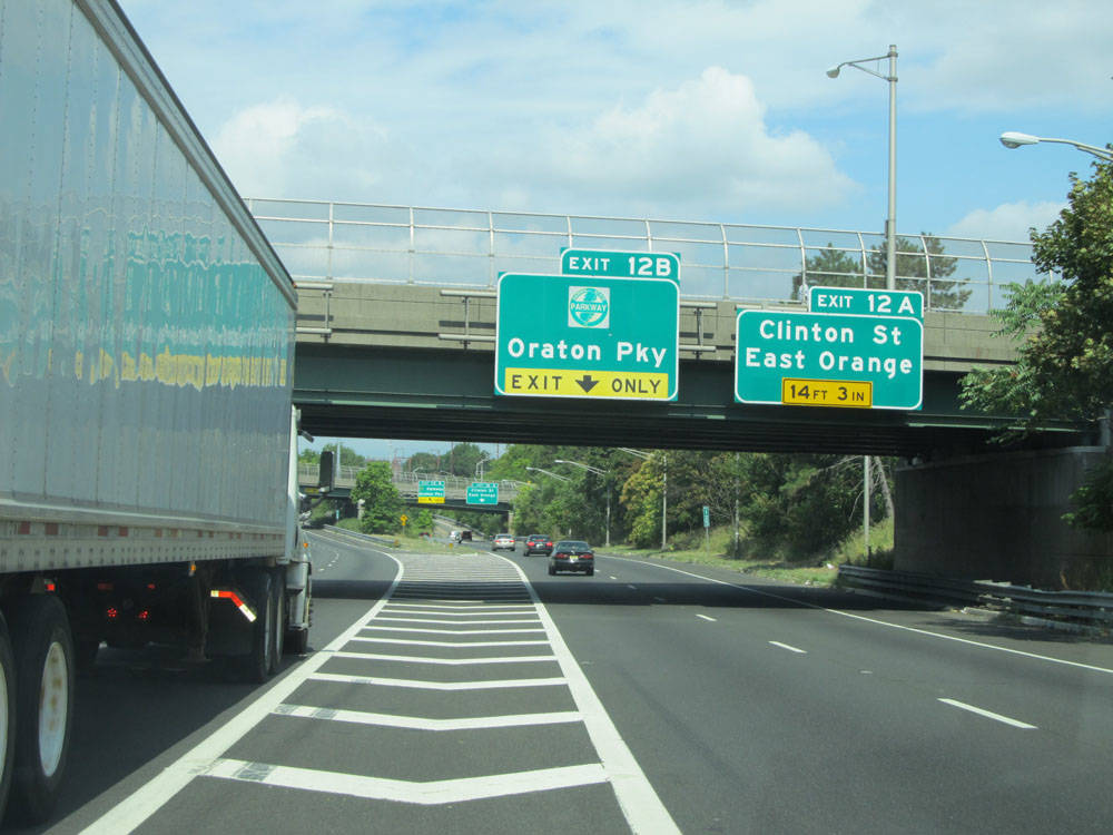 I 280 Eastbound Ramp To Garden State Parkway Interchange 145