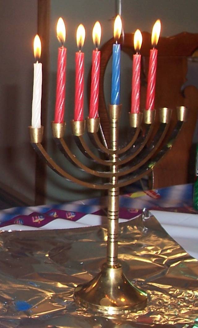 Giant Menorah Lighting TAPinto