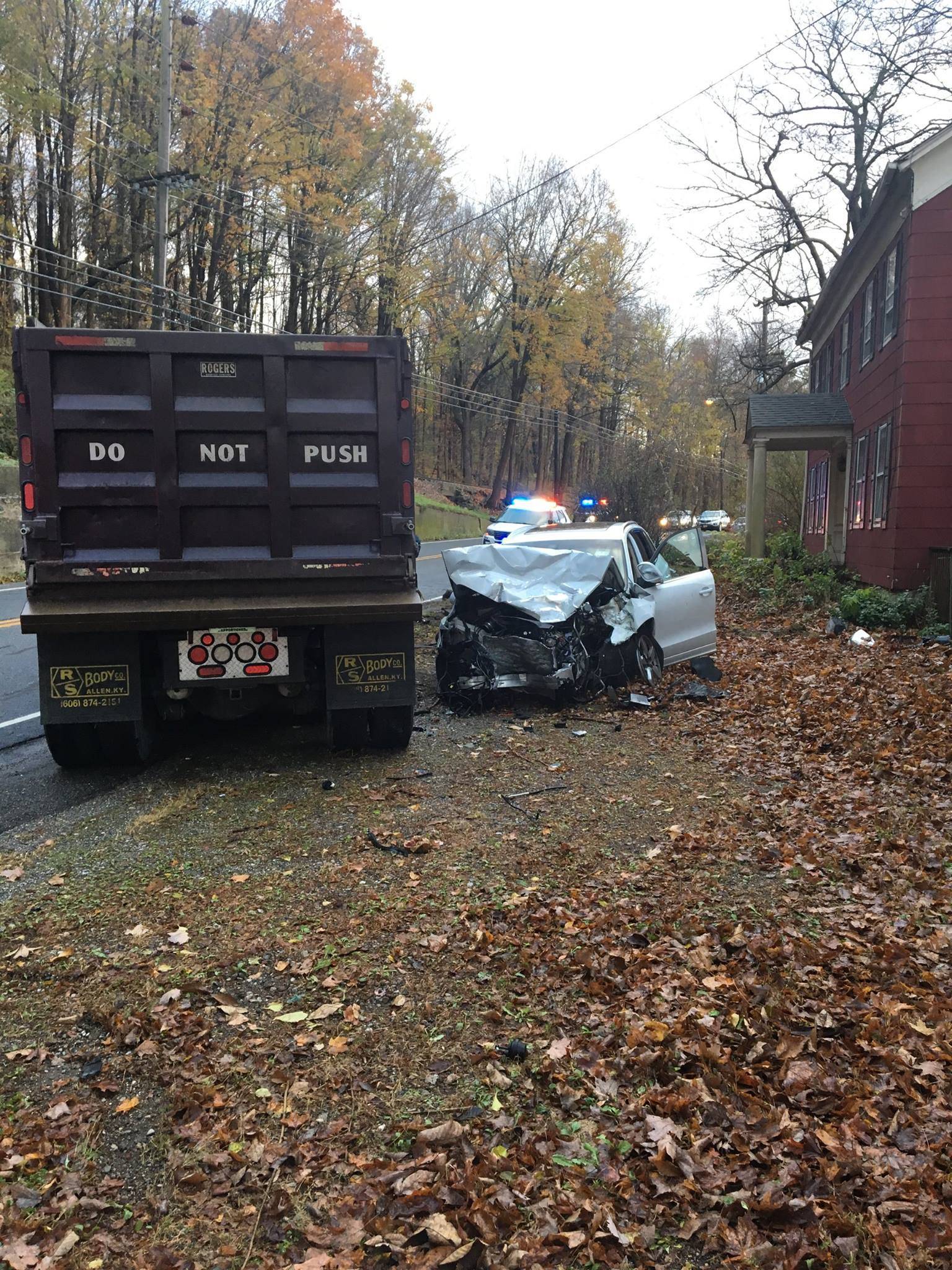 Sparta Police Dumptruck Accident Injures Three, Backs Up Traffic TAPinto