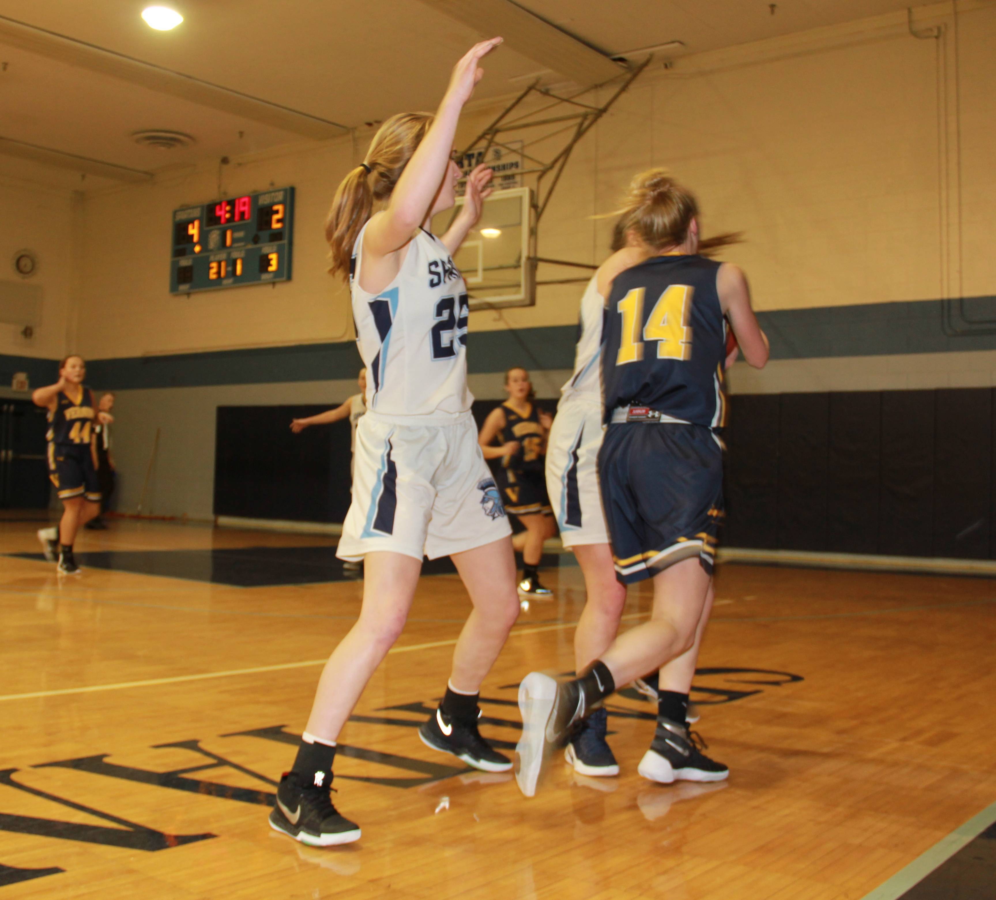 Sparta Girls Basketball Rolls Through First Round H/W/S Tournament