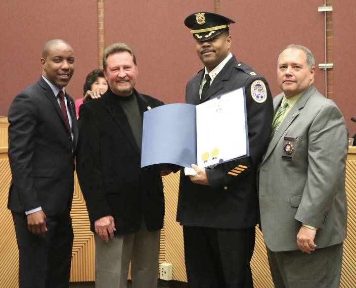 Roselle Appoints New Police Chief and Promotes Two Firemen At Council Meeting Roselle/Roselle
