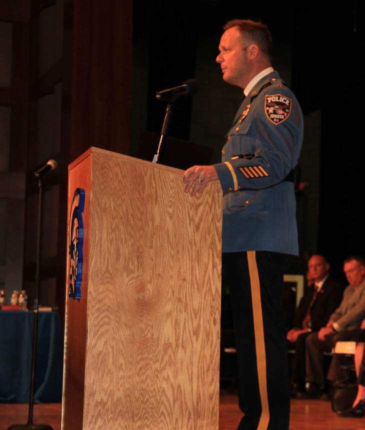 Sparta Police Department Swears in New Chief, Three Lieutenants TAPinto