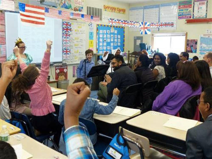Patriot Loyalist Debate At Redwood Elementary Entertains And Informs Tapinto