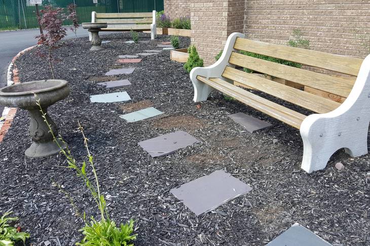 Roxbury Home Depot Steps Up Replaces Stolen Pathway Stones Tapinto Roxbury Home Depot Steps Up Replaces Stolen Pathway Stones Tapinto