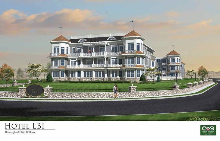 Chris Vernon S Hotel Lbi At The Causeway Entrance To The