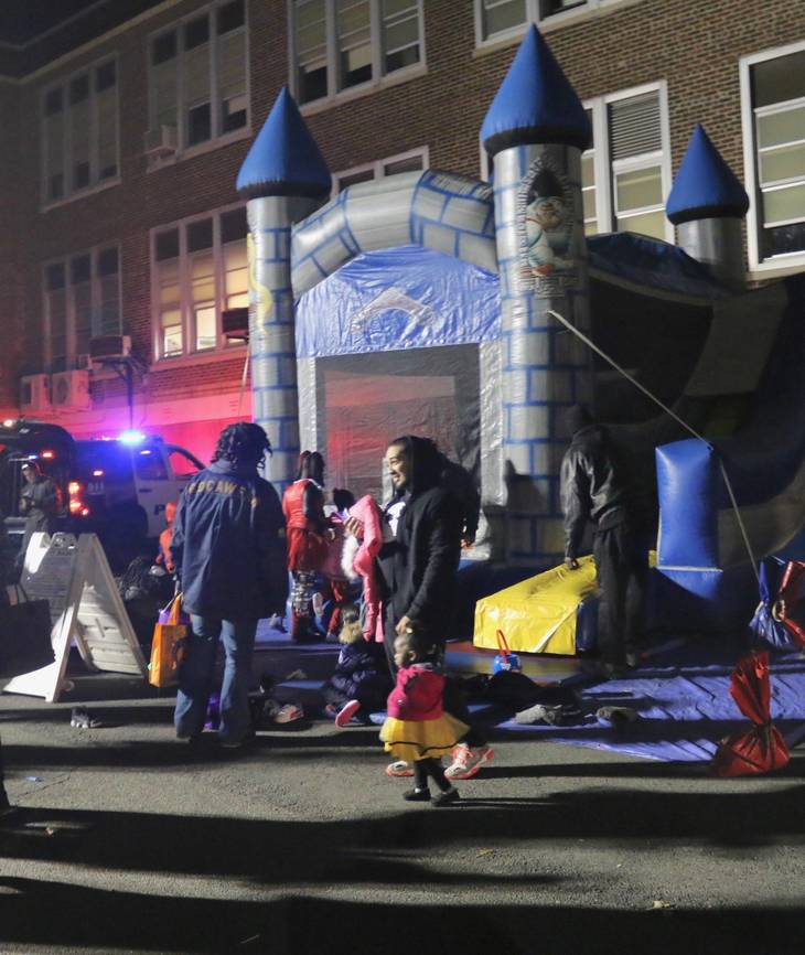 Halloween Celebrated with Trunk or Treat and Haunted House in Roselle