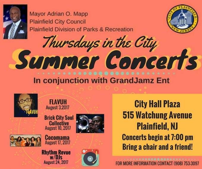 Plainfield Summer Concert Series Starts Thursday with FLAVUH TAPinto
