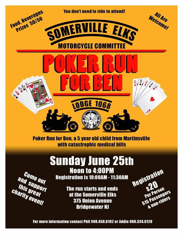 How to Sponsor a Motorcycle Poker Run