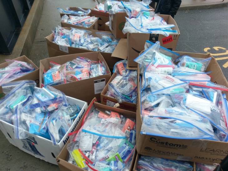 Bergen Freeholder's NonProfit Donates Hygiene Kits to Homeless TAPinto
