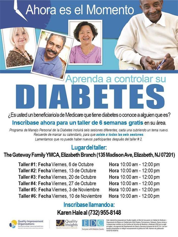 elizabeth offers free diabetes workshop series in spanish diabetes flyer spanish