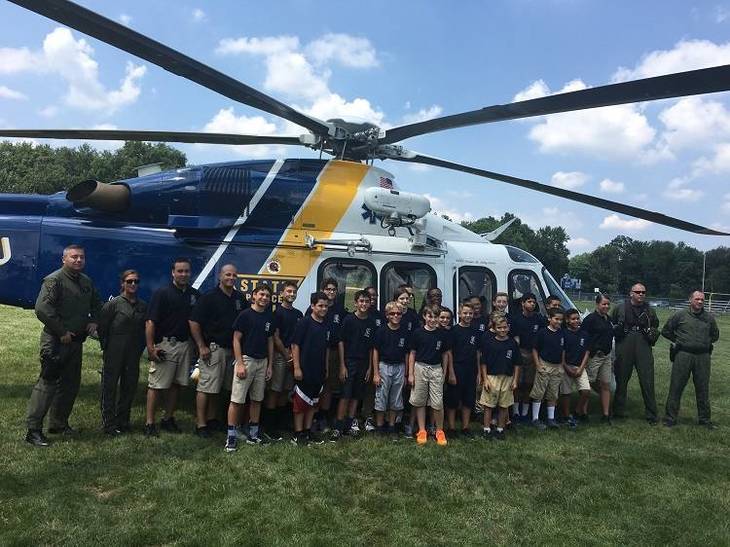 Springfield Police Academy Recruits Get a Visit from State Trooper