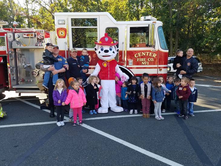 Photo of the Day Cedar Grove Police and Fire Departments Visit