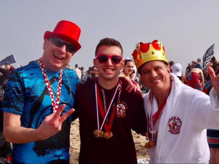 Wausau Polar plunge has people Wausau Polar plunge has people