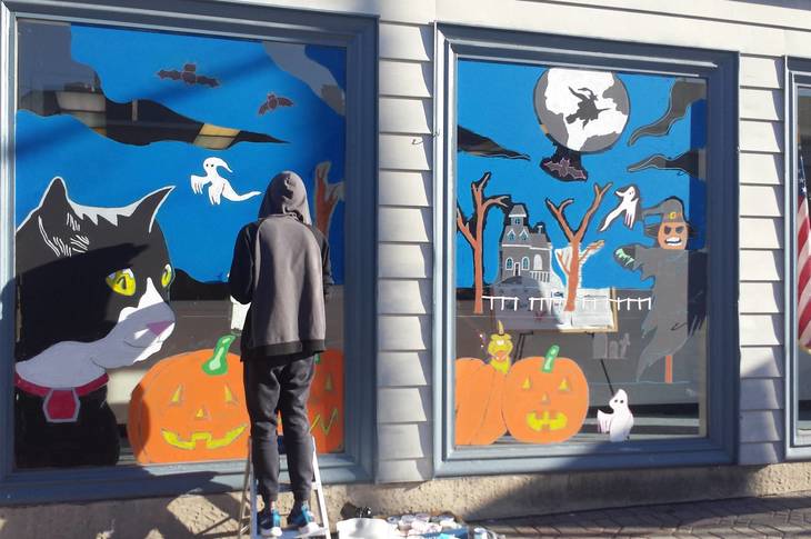 Registration Open For Annual Halloween Window Painting Contest