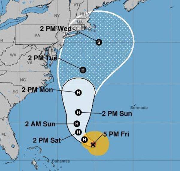 Watching Tropical Storm JoseCould Produce Rain, High Winds in the