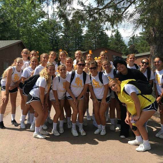 Southern Regional High School Cheerleaders Win A Summer Competition