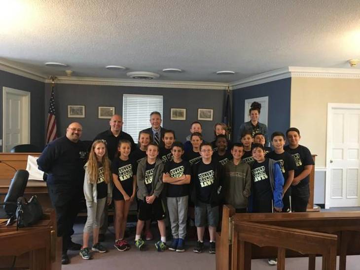 Harding Elementary Student Council Visits Borough Hall TAPinto