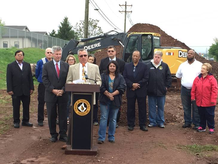 Piscataway Township and County Officials “Break Ground” on $10.4