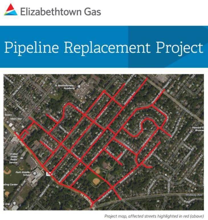 Elizabethtown Gas Upgrades System in Fanwood TAPinto