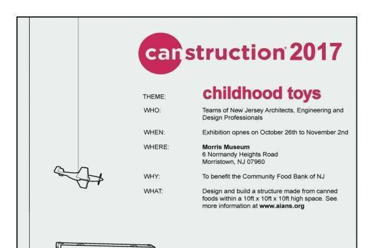morristown museum hosts canstruction competition oct 26 nov 2 canstruction flyer