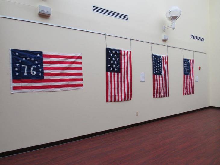 Flag Display Shows History of Our Nation's Flag; Now Through September