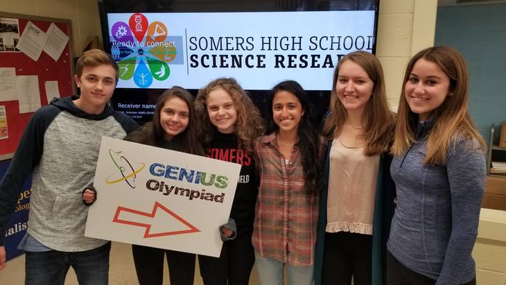 Six Somers High School Students Named GENIUS Olympiad Finalists - TAPinto Six Somers High School Students Named GENIUS Olympiad Finalists - TAPinto
