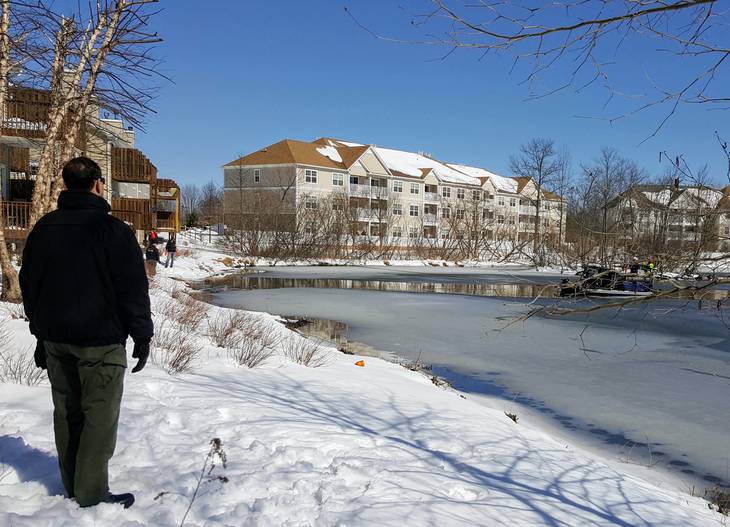 Amphibious Vehicle Sinks in Roxbury Pond During Deer Rescue TAPinto