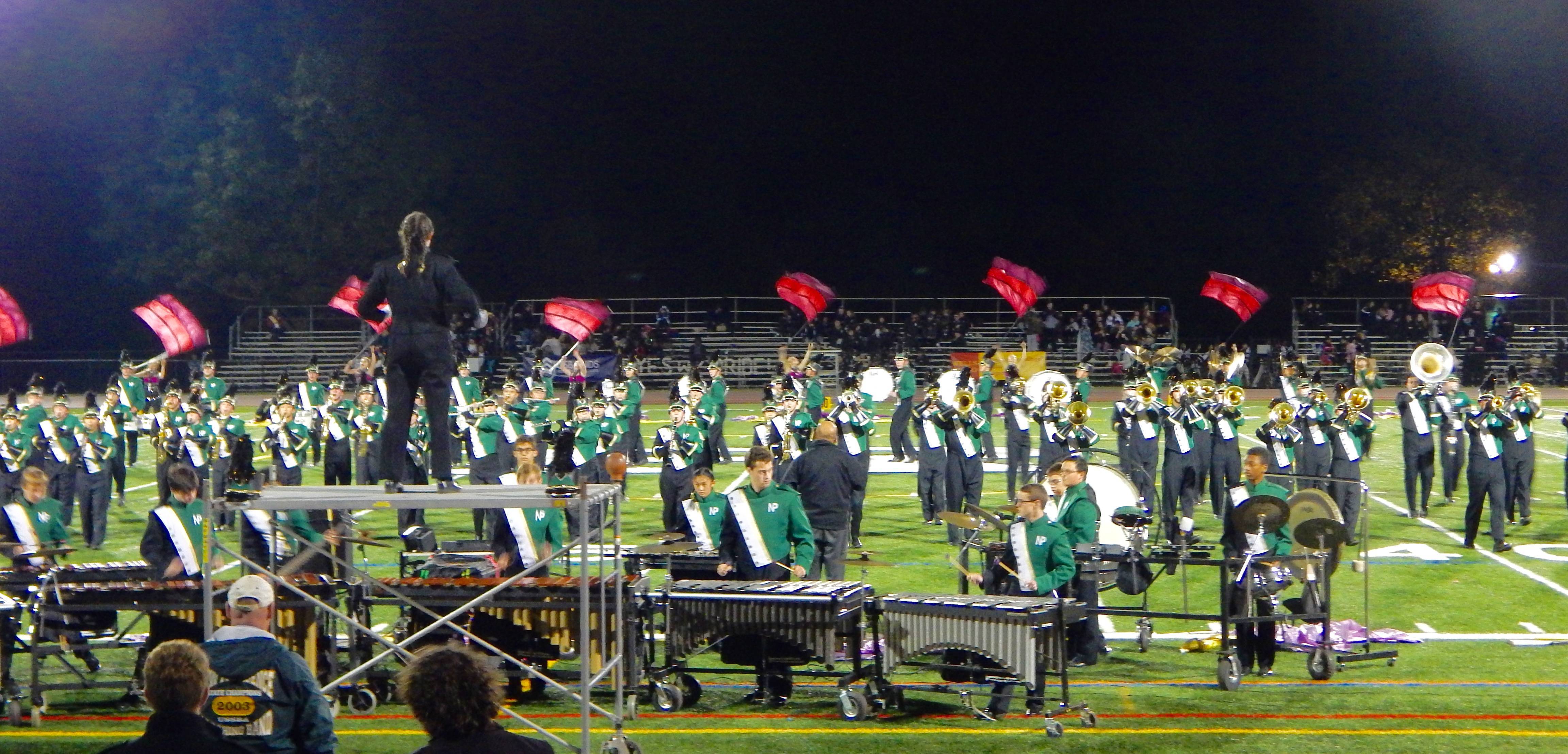 New Providence Marching Band Takes Home First Place in Ridge High