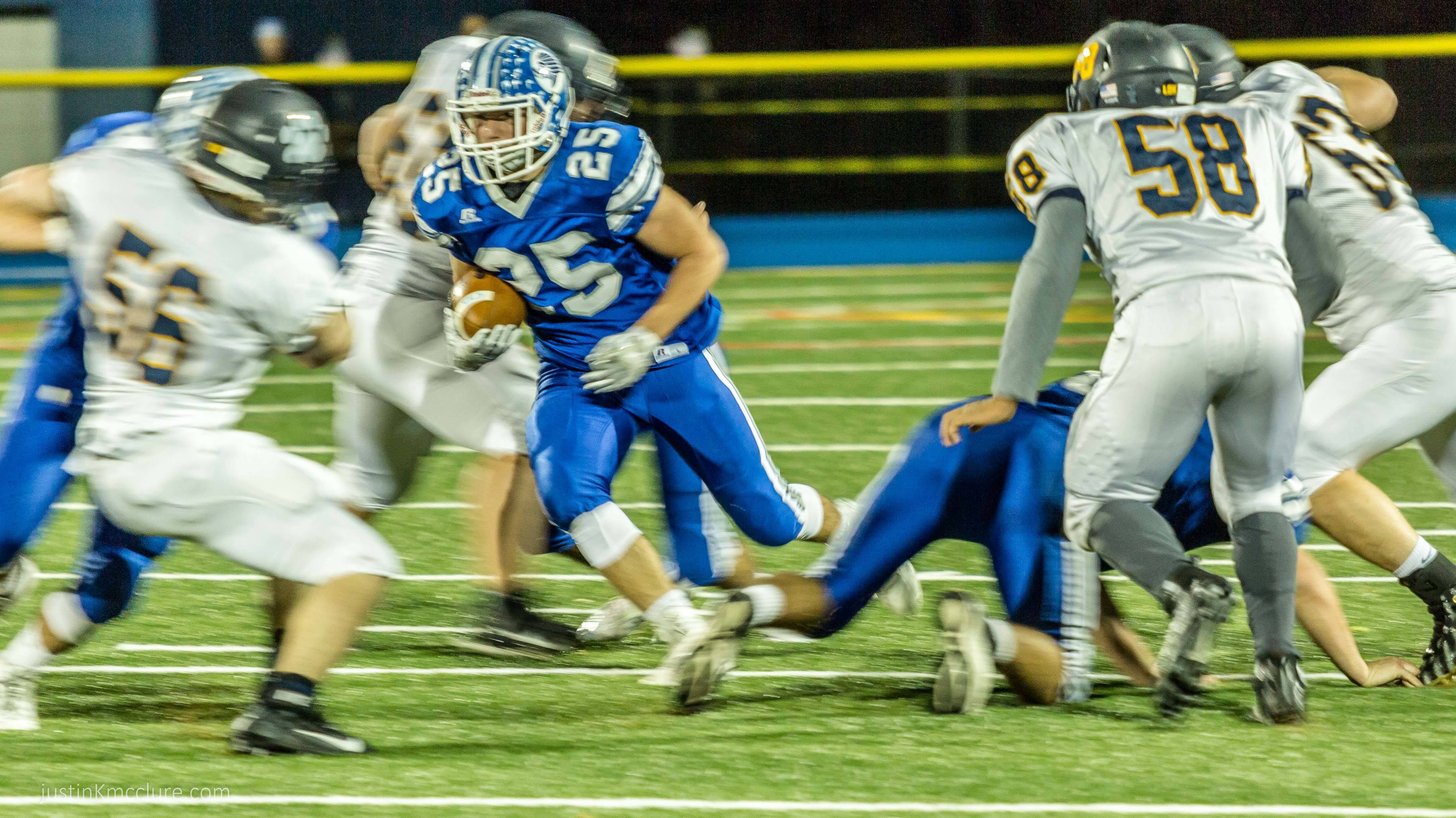 James Caldwell Football Ties Pequannock, 1717, in TripleOvertime