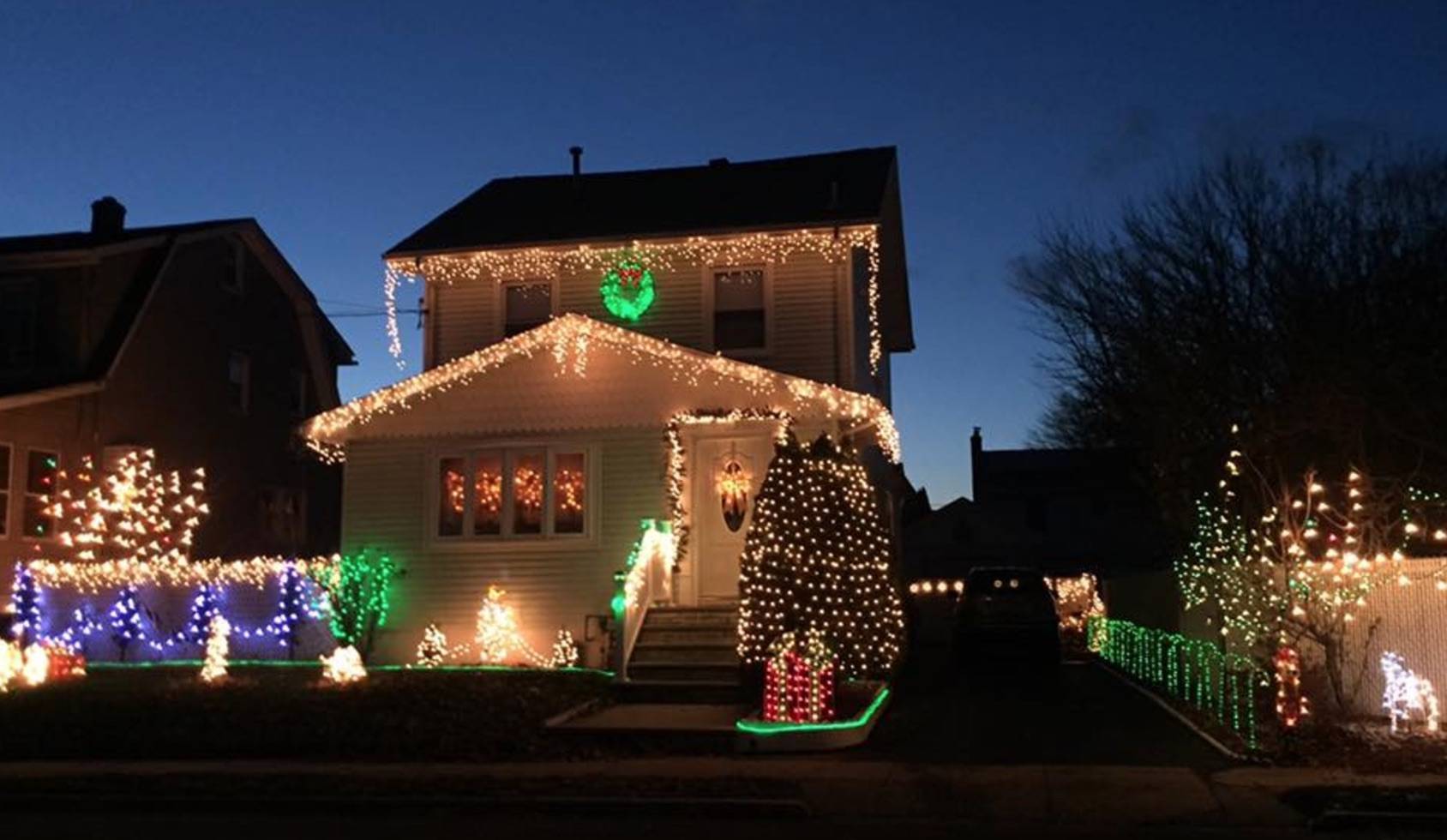 Jackson Avenue Home Wins Holiday Lights Contest TAPinto