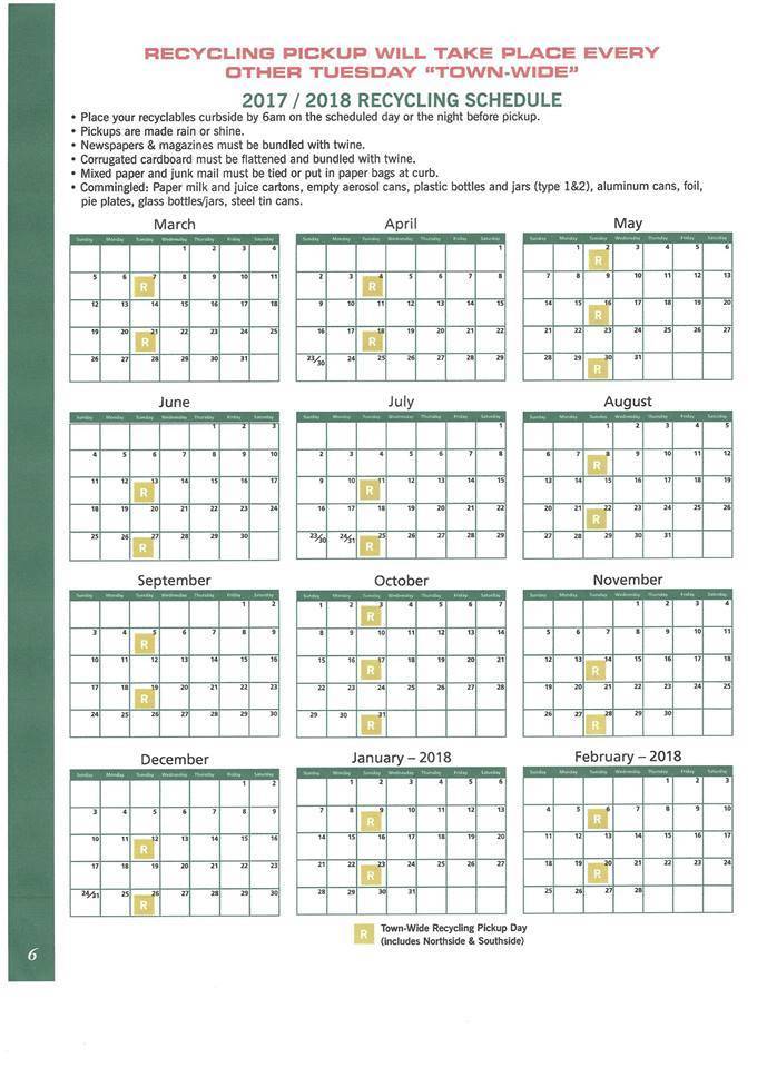 Cary Garbage Pickup Schedule Cary Garbage Pickup Schedule