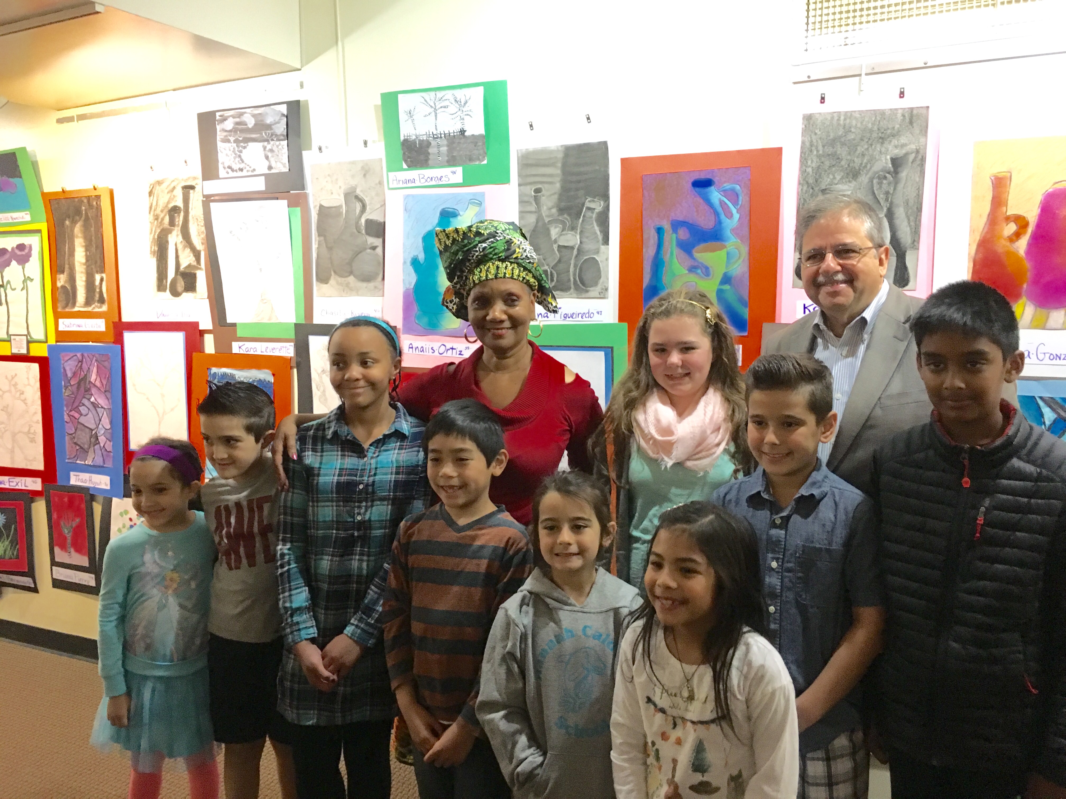 Gallery Opening Features Artwork of Hannah Caldwell Students Union NJ