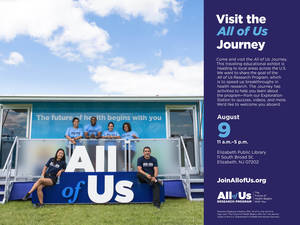 Nih S All Of Us Journey Comes To The Elizabeth Public Library