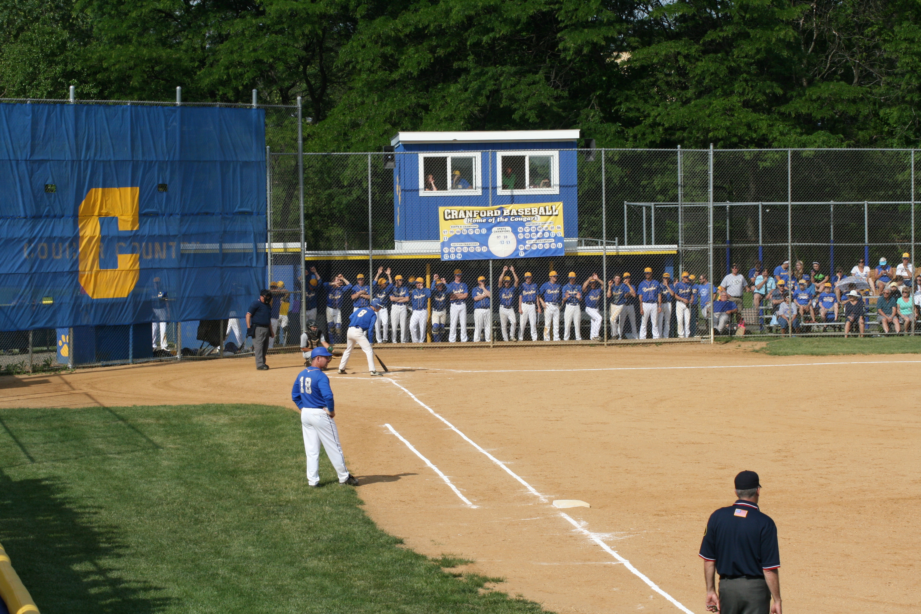 Cranford Baseball Defeats Union Cranford NJ News TAPinto
