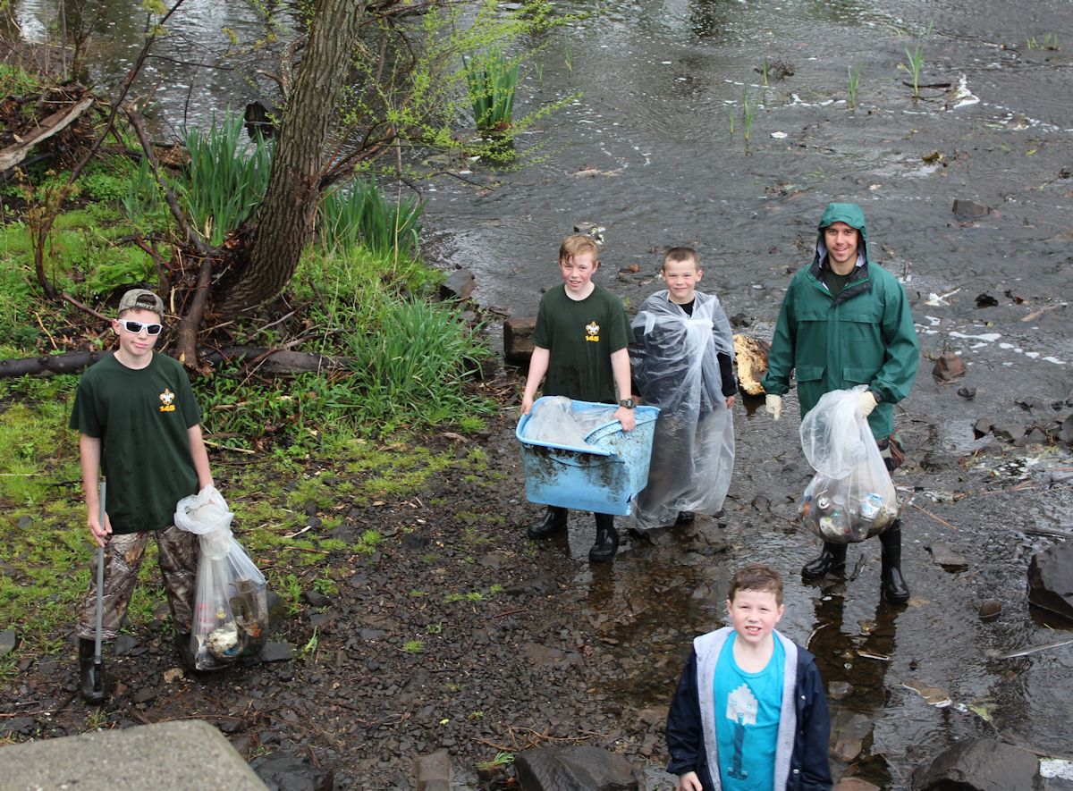 Boy Scout Trash Bags Literacy Basics