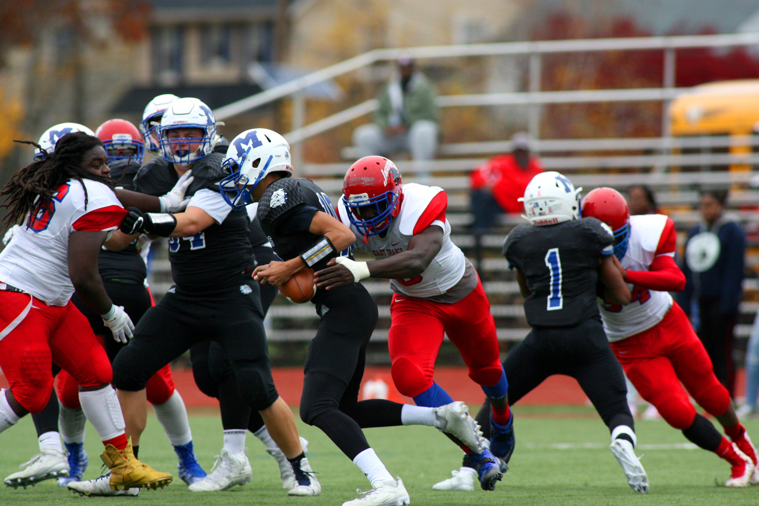 Montclair Hs Football Pushes Past East Orange 38 30 Tapinto
