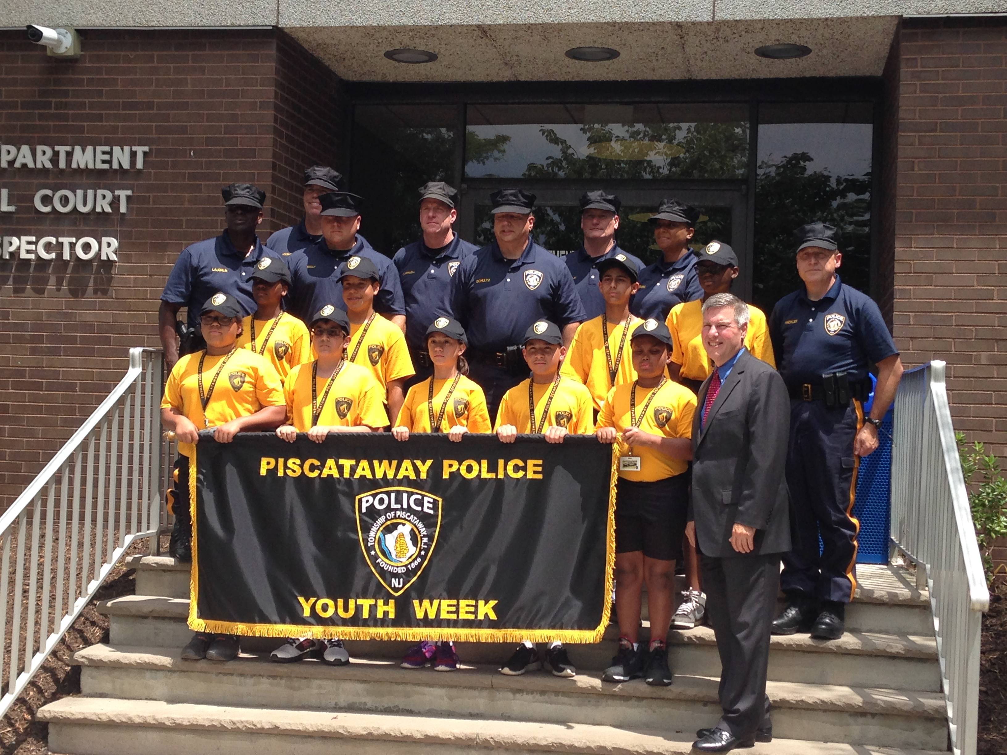 Sir, Yes Sir! Piscataway’s Police Youth Week Cadets Graduate - TAPinto