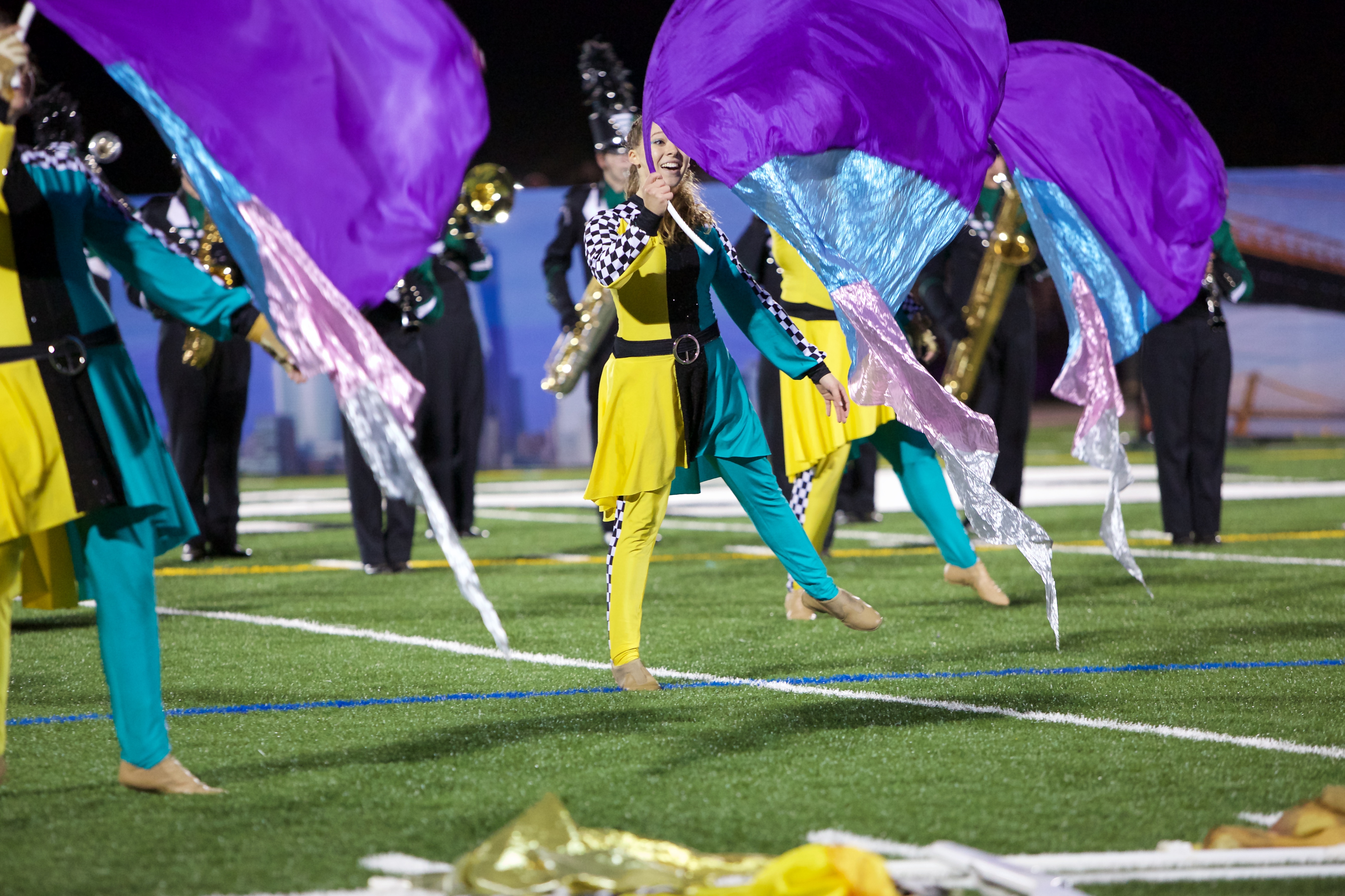 Ridge High School Marching Band Takes First Place at Its Home Competition TAPinto