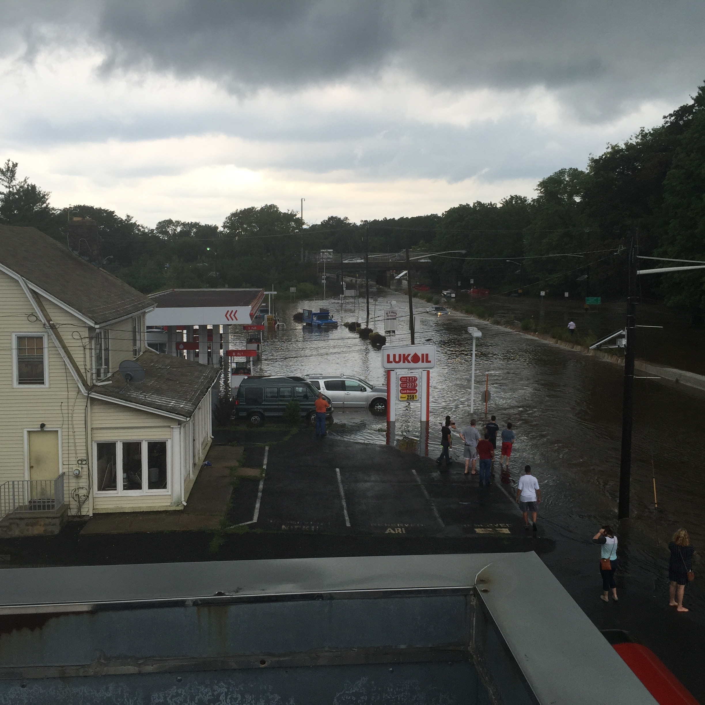 Partial Collapse of Weldon Quarry Wall, Flooding on I78 and Route 22