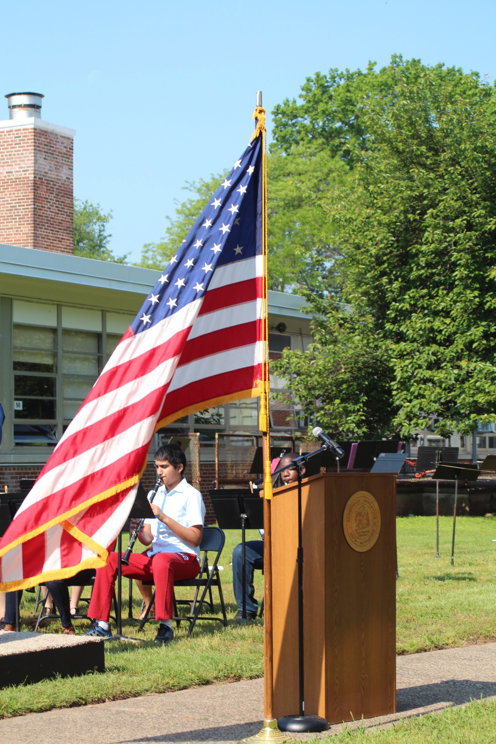 South Plainfield Middle School Holds Memorial Day Ceremony, Dedicates