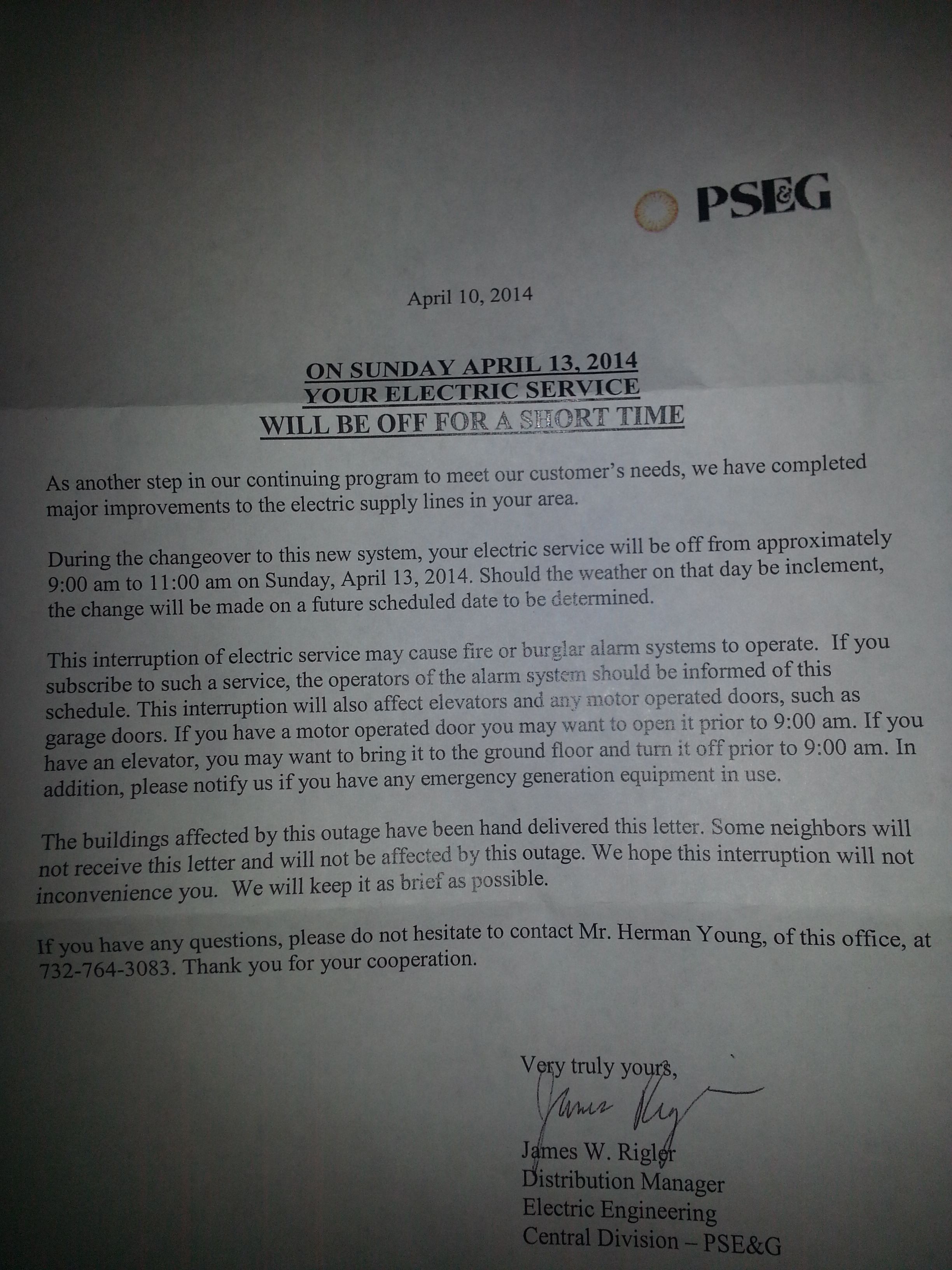 Pse G Plans Outage In North Plainfield Doesn T Notify Local Police Or Fire Tapinto