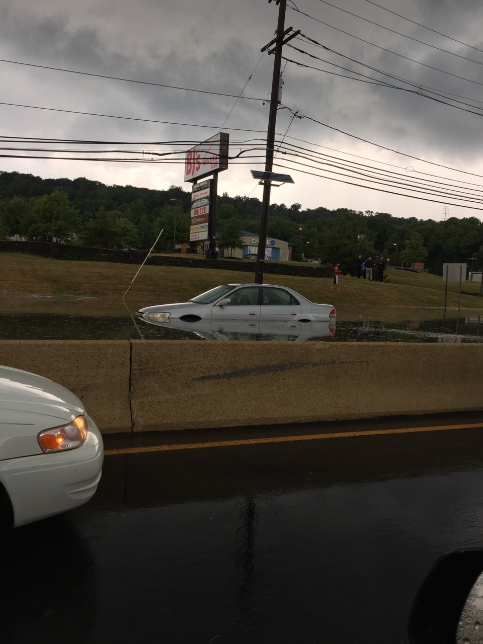 Partial Collapse of Weldon Quarry Wall, Flooding on I78 and Route 22