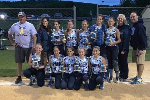 Sparta Diamonds Softball Take Home Long Valley Atalese Trophy | TAPinto
