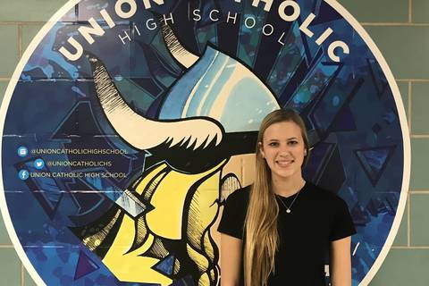 Union Catholic's Tori Hayes Chosen For President's Volunteer Service
