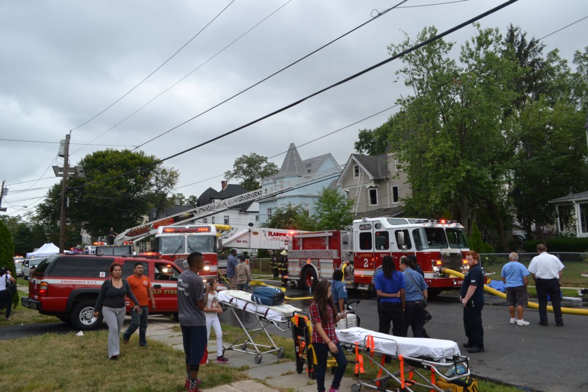 Plainfield House Fire Draws Response from Three Towns, Union County EMS