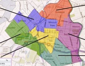 1st Ward Paterson Nj The Paterson Election Map: Changes Coming To The 1St, 2Nd And 4Th Wards |  Paterson, Nj News Tapinto